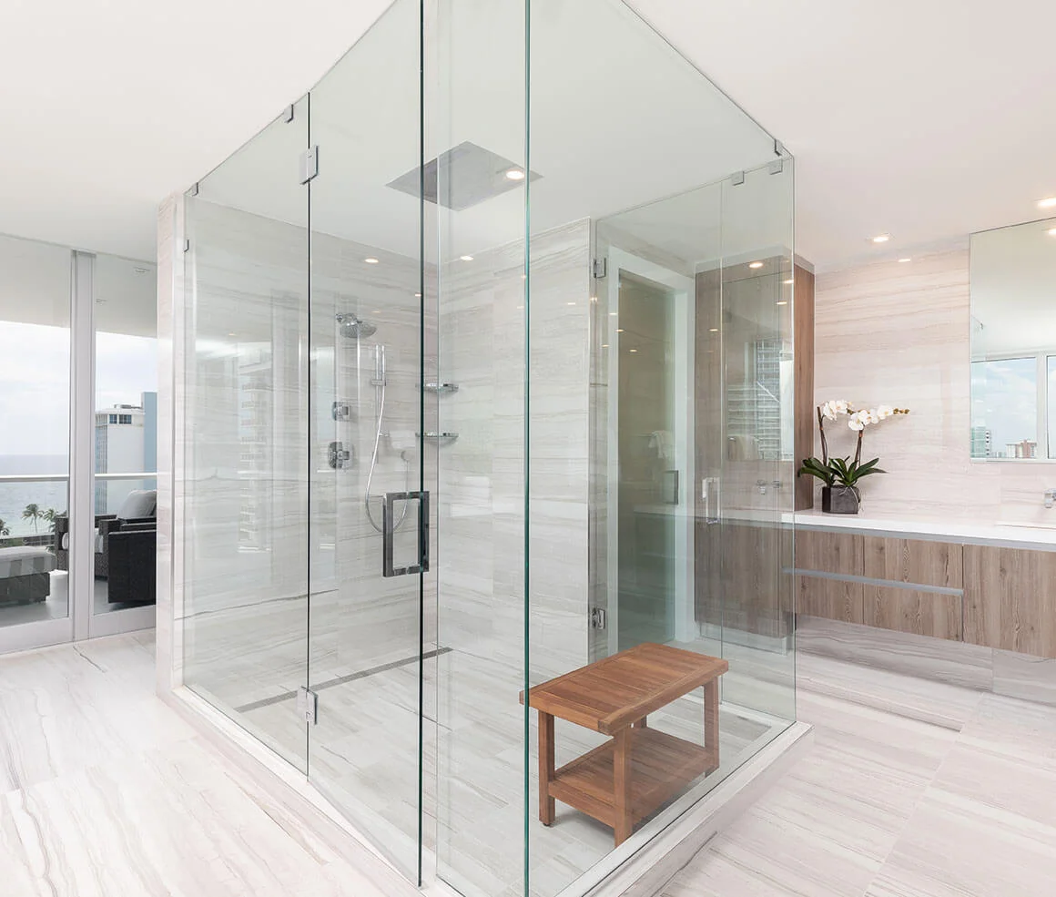 Contemporary bathroom design after renovatio
